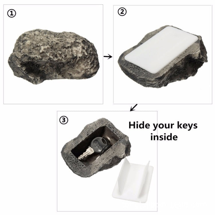 Simulated Stone Pine Nut Safe Key Box For Hiding Private Money Reluova