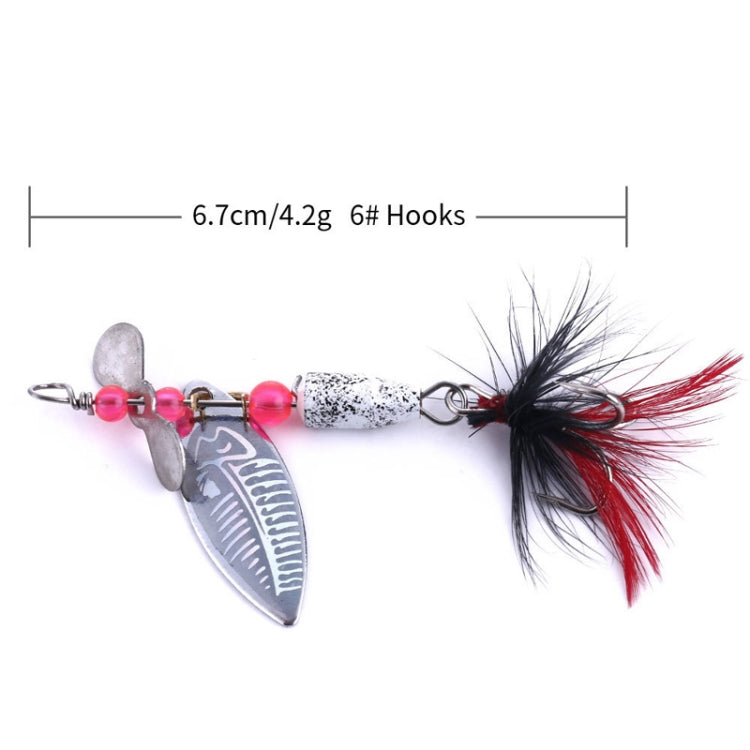 HENGJIA Composite Metal Sequins Fishing Lure Freshwater Fishing Dummy Bait Reluova