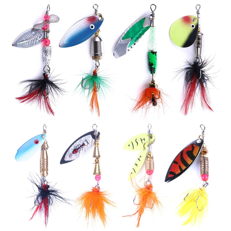 HENGJIA Composite Metal Sequins Fishing Lure Freshwater Fishing Dummy Bait Reluova