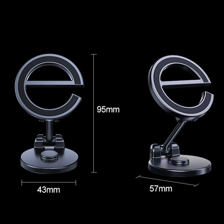 Letter E Magnetic Folding Car Phone Holder Rotatable Dashboard Stick-On Navigation Stand ÎҵÄÉ̵ê