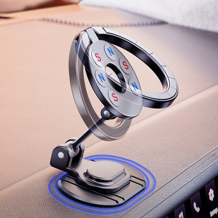 Magnetic Folding Car Phone Holder Rotatable Dashboard Stick-On Navigation Stand ÎҵÄÉ̵ê