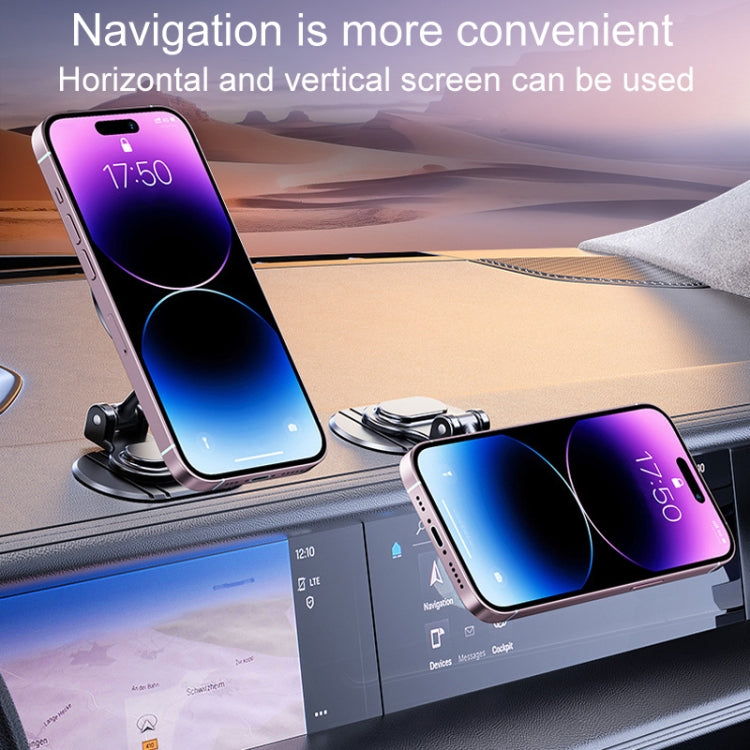 Magnetic Folding Car Phone Holder Rotatable Dashboard Stick-On Navigation Stand ÎҵÄÉ̵ê