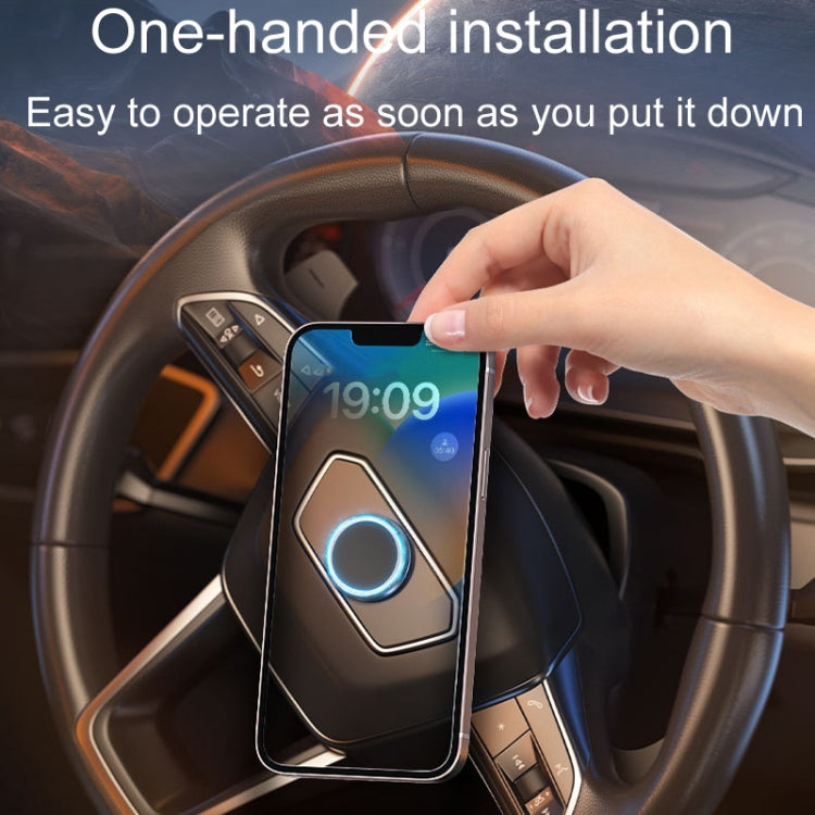 Zero Gravity Car Steering Wheel Phone Navigation Mount Sticky Metal Magnetic Holder ÎҵÄÉ̵ê