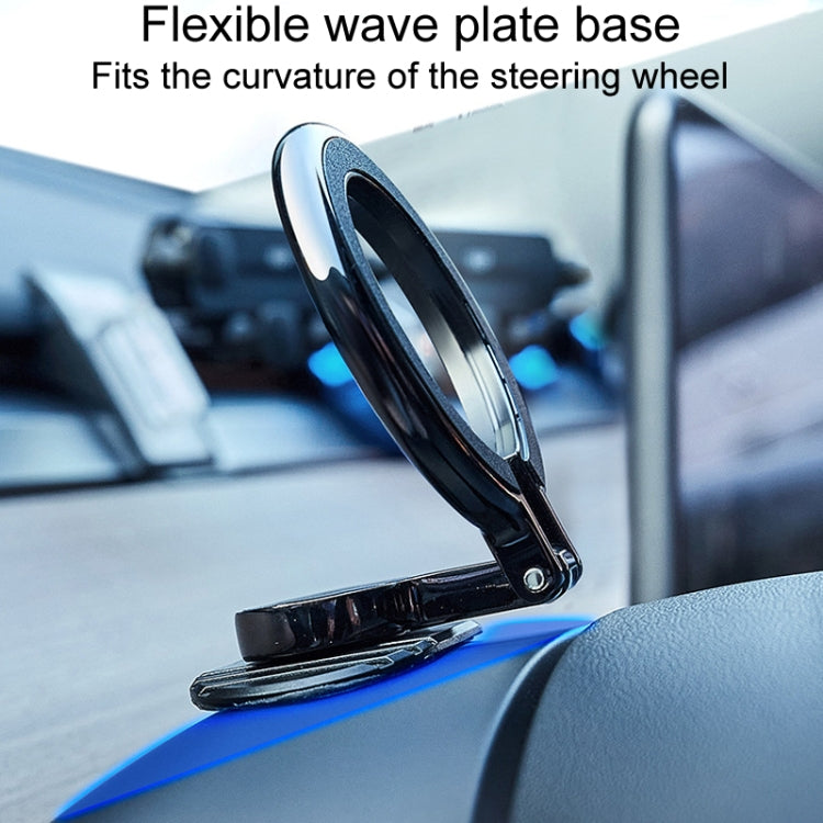 Magnetic Folding Car Phone Holder Rotatable Steering Wheel Stick-On Navigation Stand ÎҵÄÉ̵ê