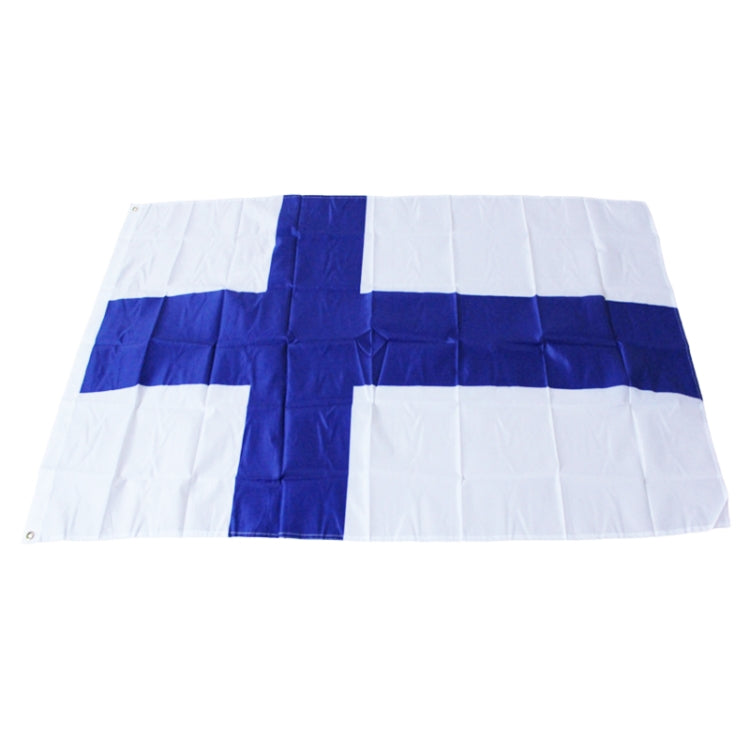 90 x 150cm Finnish Flag No. 4 Polyester Flag My Store