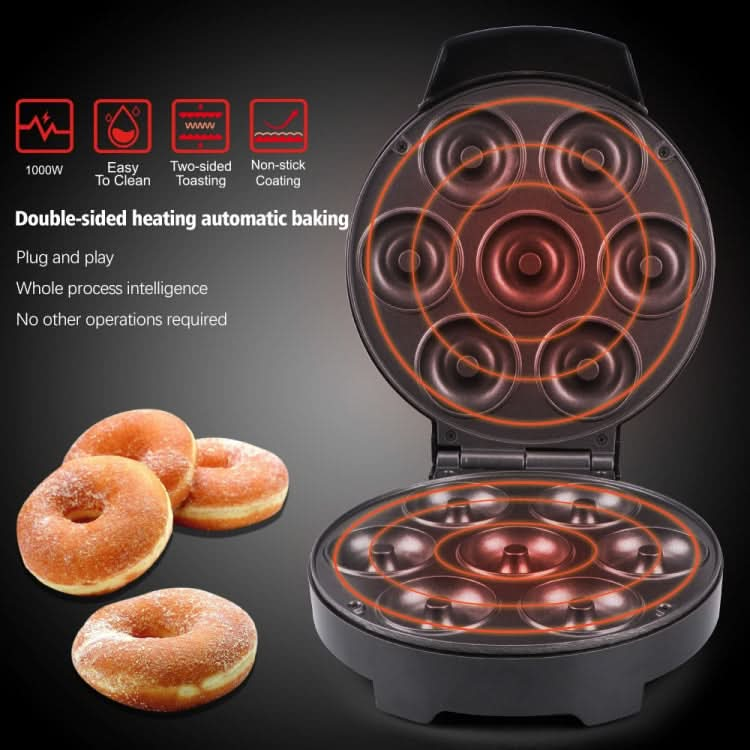 1000W  Mini Donut Maker Machine Can Make 7 Doughnuts