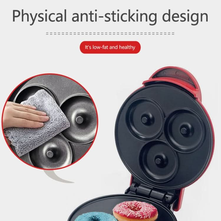 350W Mini Donut Maker Machine Can Make 3 Doughnuts