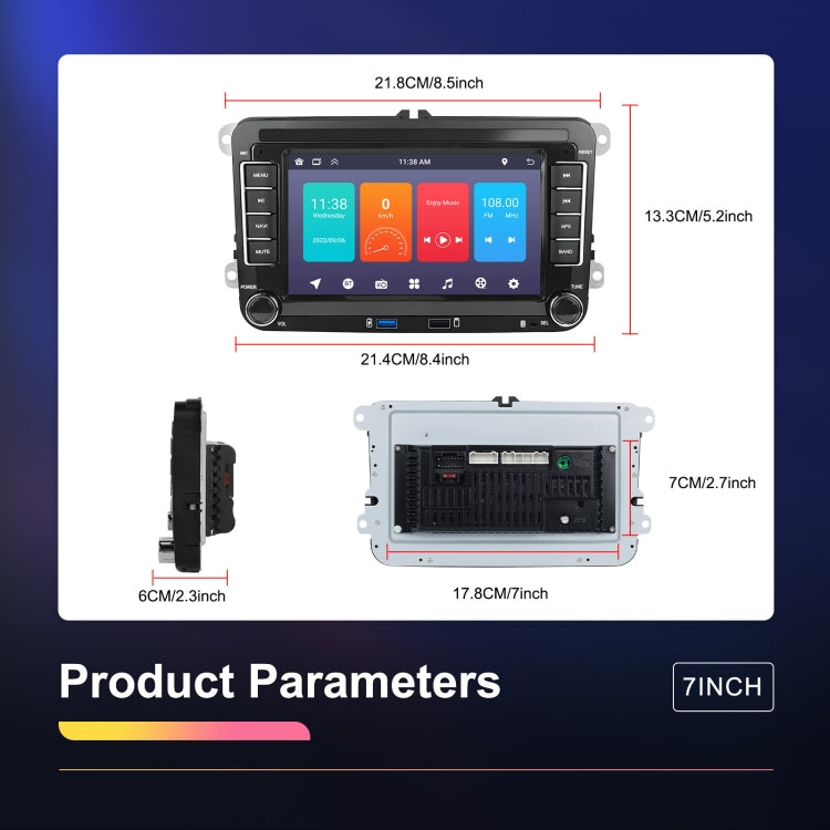 For Volkswagen/Skoda 1+32G Player Large Screen Carplay Android Navigation Reversing Camera Integrated Machine ÎҵÄÉ̵ê