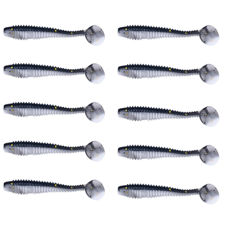 HENGJIA Spaghetti Worm T-Tail Soft Bait Spiral Fishing Dummy Lures Reluova