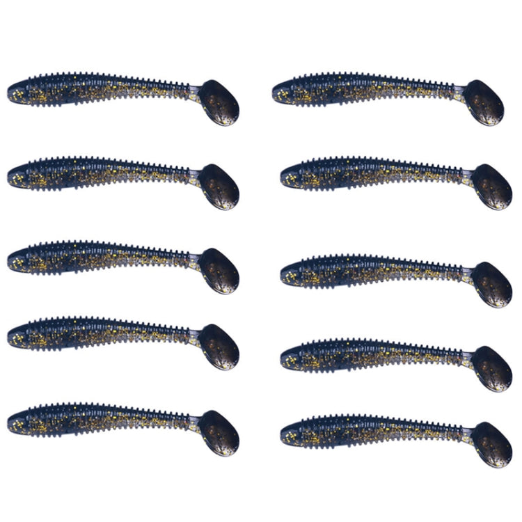 HENGJIA Spaghetti Worm T-Tail Soft Bait Spiral Fishing Dummy Lures