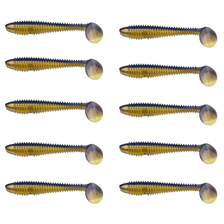 HENGJIA Spaghetti Worm T-Tail Soft Bait Spiral Fishing Dummy Lures