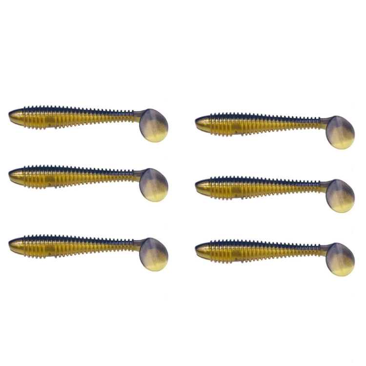 HENGJIA Spaghetti Worm T-Tail Soft Bait Spiral Fishing Dummy Lures Reluova