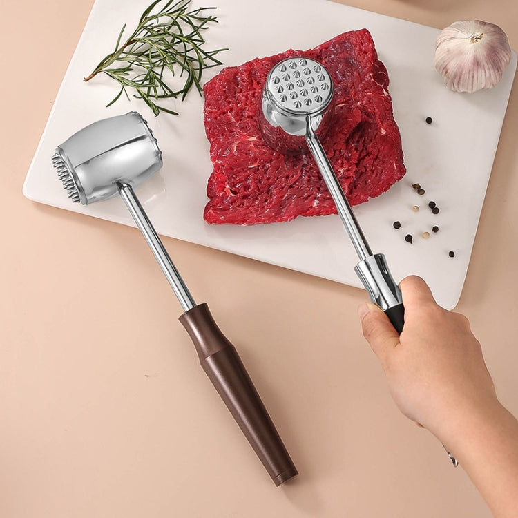 304 Stainless Steel Beef Hammer Thickened Solid Knocker Kitchen Double Sided Meat Looser