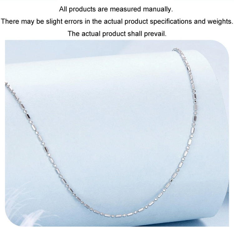 S925 Sterling Silver Fine Flash Basic Women Necklace My Store