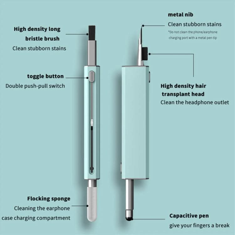 Headphone Keyboard Cleaning Kit with Capacitive Touch Pen