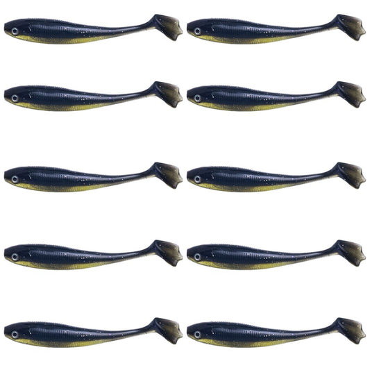 HENGJIA T-Tail Soft Dummy Bait Freshwater Fishing Lures