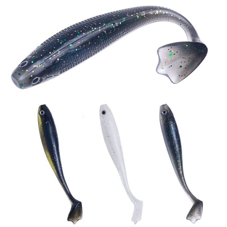 HENGJIA T-Tail Soft Dummy Bait Freshwater Fishing Lures Reluova