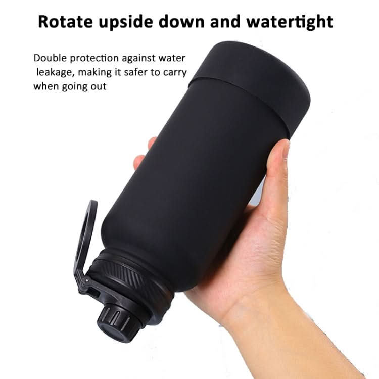 Sports Bottle With Phone Magnetic Holder Stainless Steel Thermos Cup Reluova