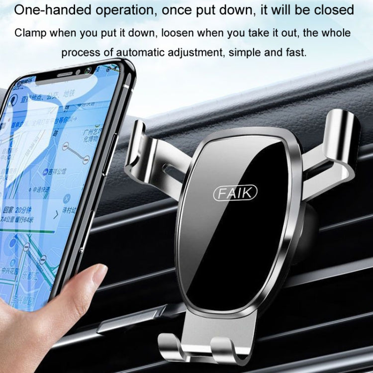 FAIK Car Cell Phone Holder Air Vent Triangle Gravity Sensor Car Phone Bracket ÎҵÄÉ̵ê