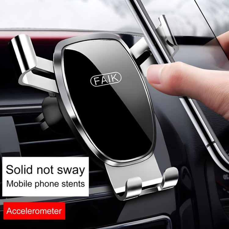 FAIK Car Cell Phone Holder Air Vent Triangle Gravity Sensor Car Phone Bracket ÎҵÄÉ̵ê