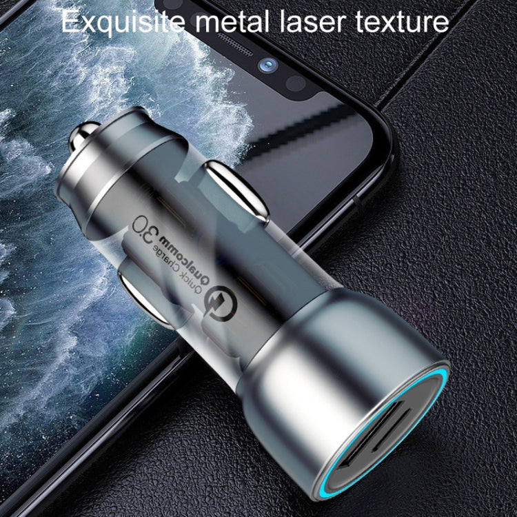 QIAKEY Vehicle Dual Port Fast Charging Charger One To Two Cigarette Lighter ÎҵÄÉ̵ê