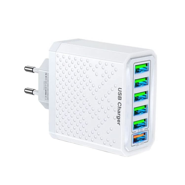 6-Ports Multifunctional Quick Charging USB Travel Charger Power Adapter