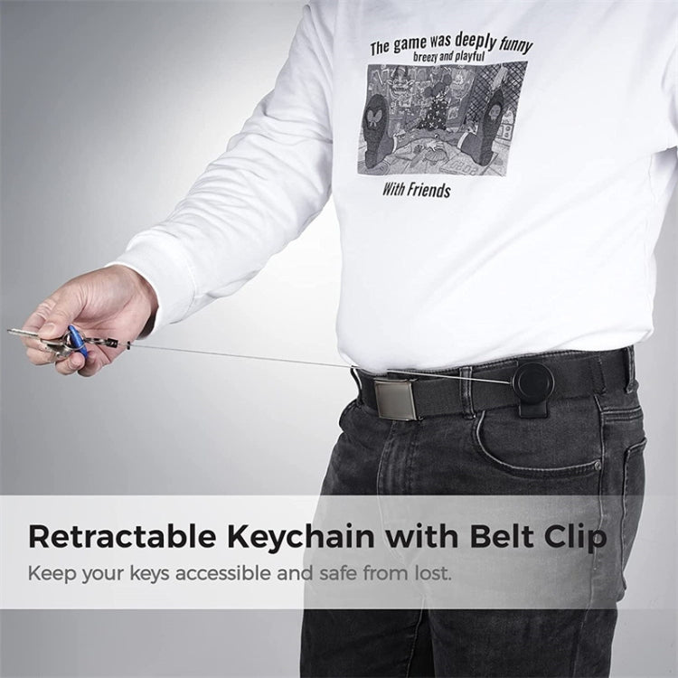 360 Degree Rotatable Heavy Duty Retractable Keychain with Belt Clip ÎҵÄÉ̵ê