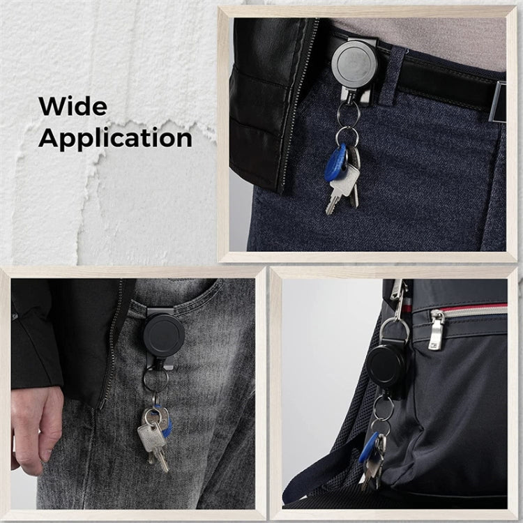 360 Degree Rotatable Heavy Duty Retractable Keychain with Belt Clip ÎҵÄÉ̵ê