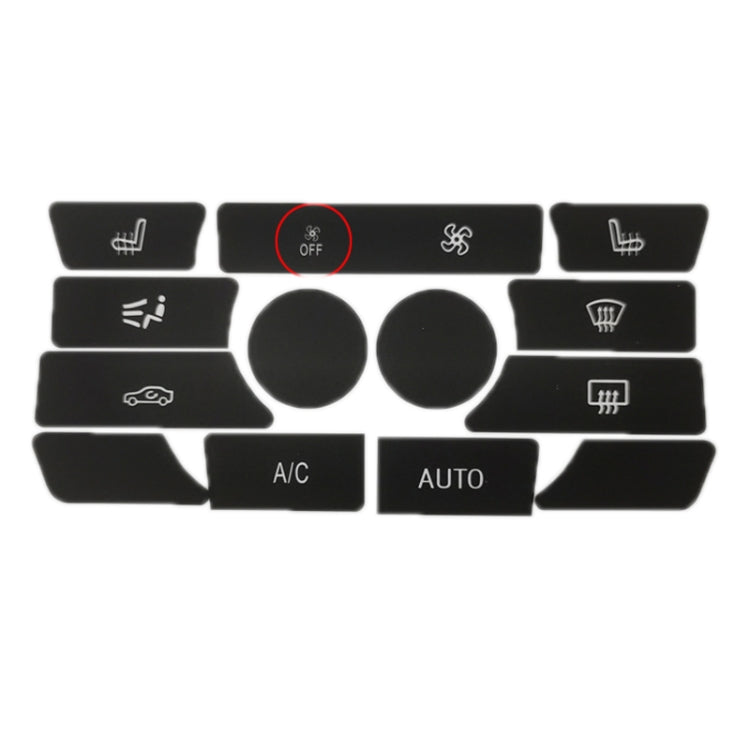 For BMW 5 Series/7 Series/X5/C6/F10/F01/F15 Air Conditioning Button Repair Sticker ÎҵÄÉ̵ê