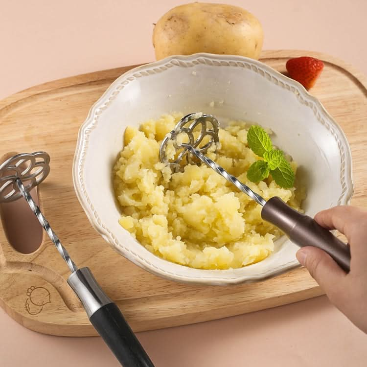 316L Stainless Steel Potato Masher Thickened Taro Mashing Gadgets-Reluova