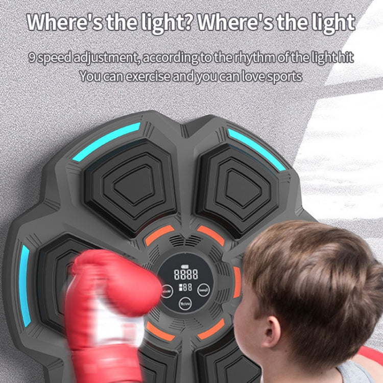 Bluetooth Music Boxing Machine with Lights 9 Speed Adjustable