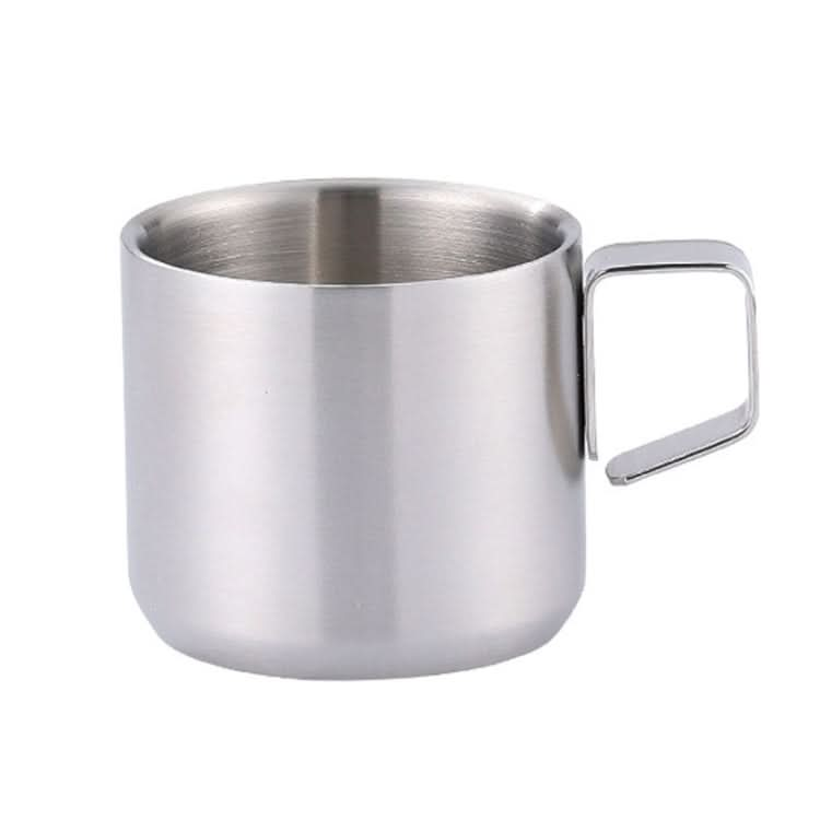 304 Stainless Steel Double Layer Insulated Mug Children Drop-proof Water Cup Coffee Mug-Reluova