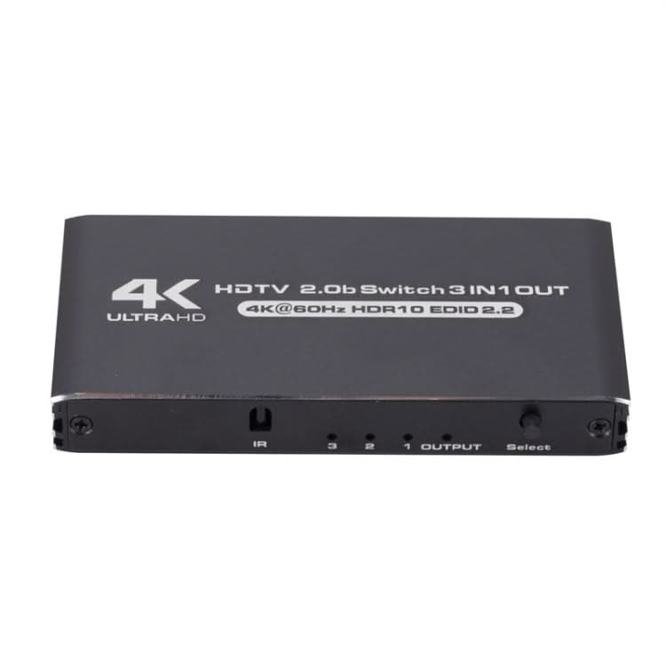 HDMI2.0 4K With Remote Control Switcher HDCP2.2 Version 3 Into 1 Out Video Converter My Store