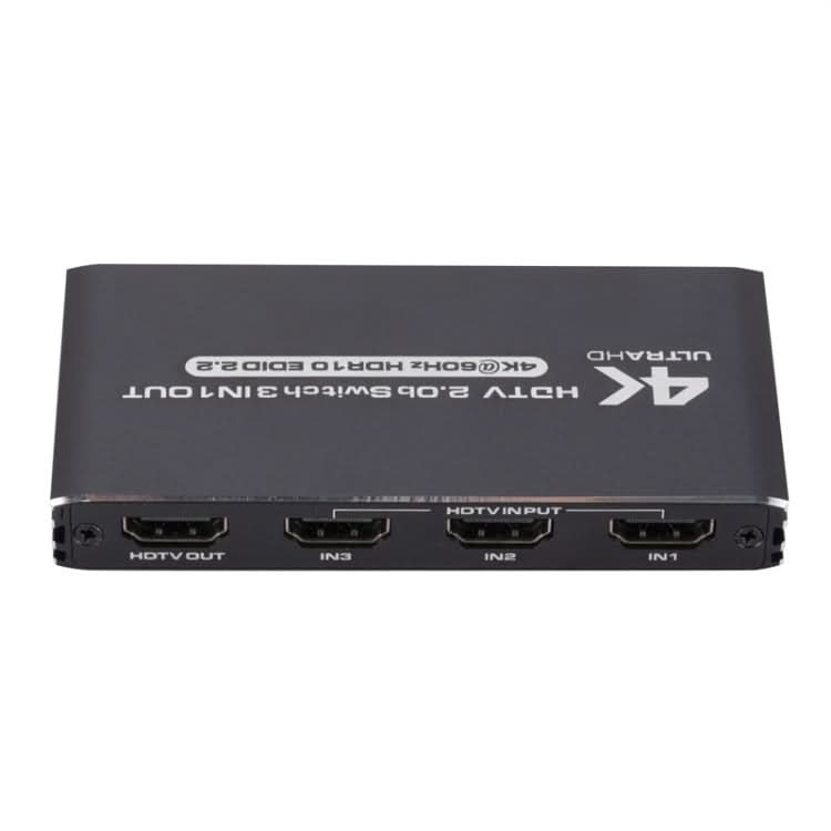 HDMI2.0 4K With Remote Control Switcher HDCP2.2 Version 3 Into 1 Out Video Converter My Store