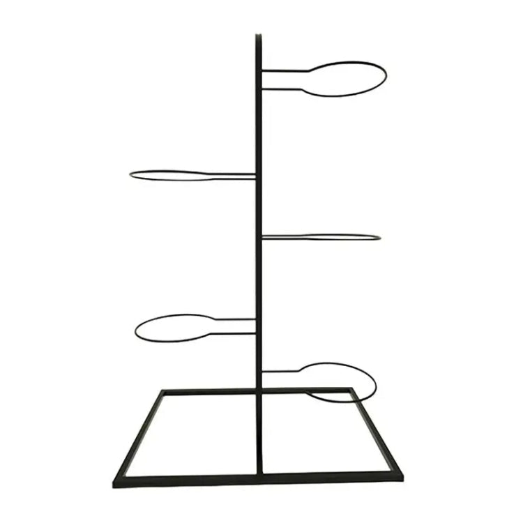 5 Layers Basketball Storage Rack Volleyball Stand Holder My Store