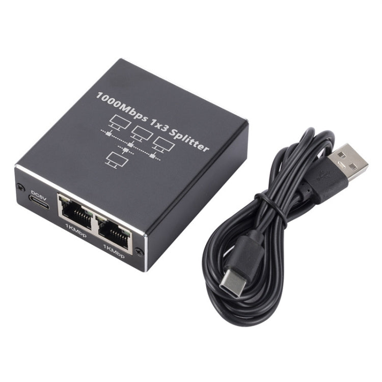 Gigabit Network Splitter Network Sharer RJ45 Network Cable Splitter