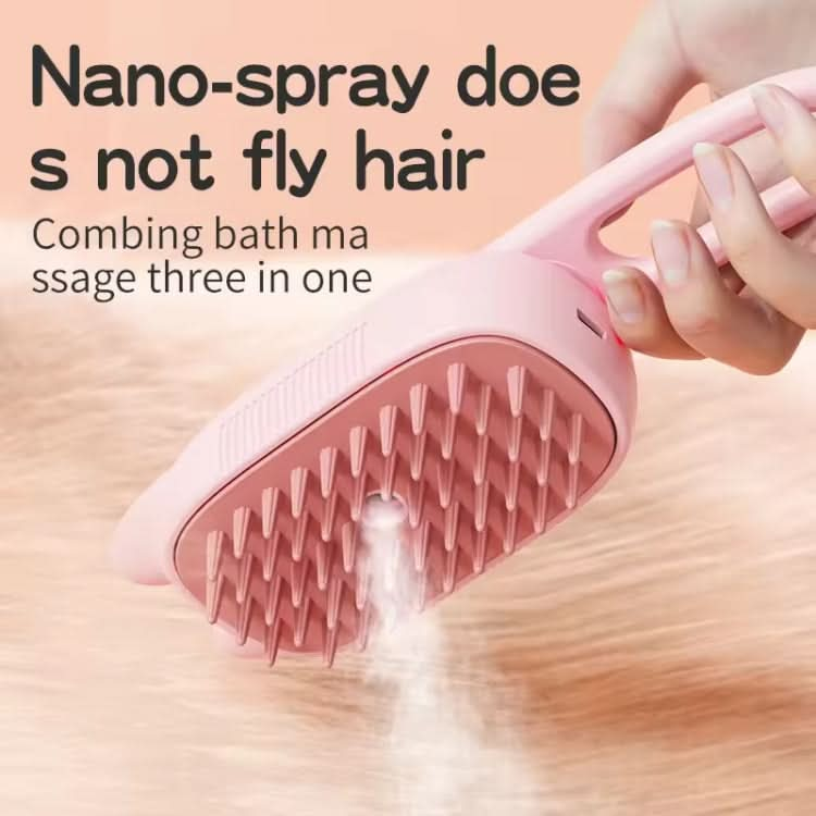 Pet Electrical Spray Massage Comb Hair Removal Cleaning Grooming Brush - Reluova