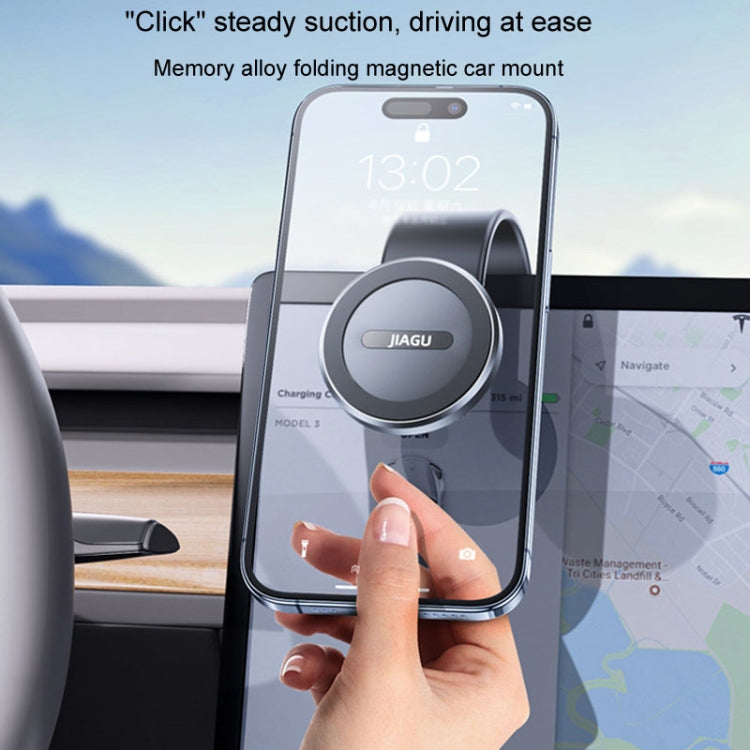 JIAGU Car Suction Cup Type Magsafe Mobile Phone Bracket Telescopic Instrument Panel Car Navigation Rack ÎҵÄÉ̵ê