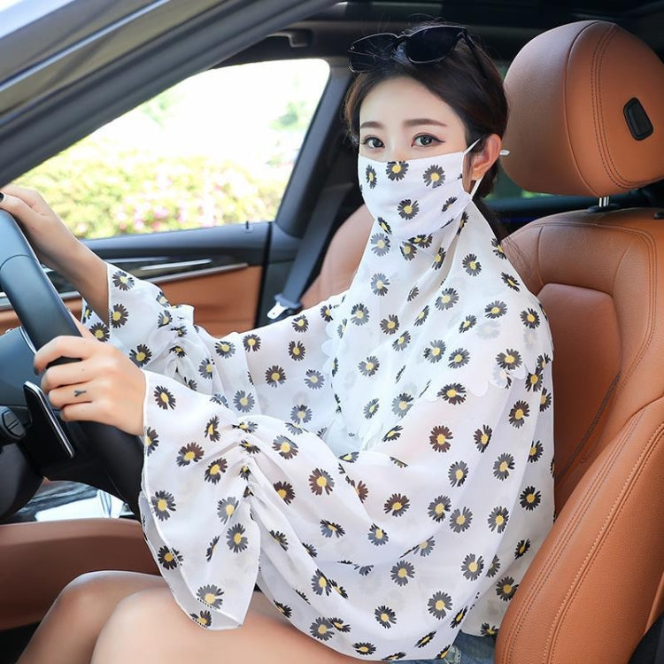 Ladies Summer Sun Shawl Riding Long Sleeve Cape Veil All-In-One Sun Protective Clothing My Store