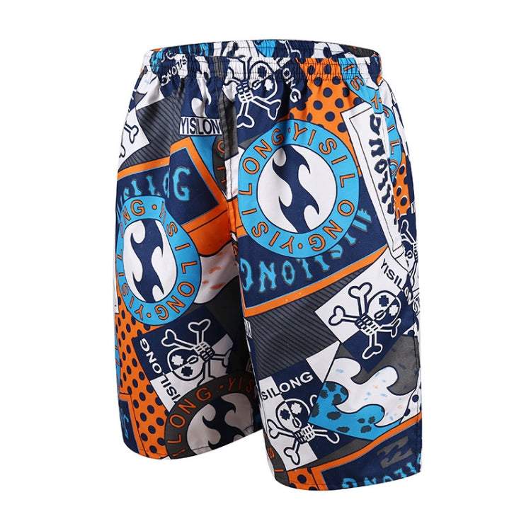 Beach Trunks Casual Mens Swim Quick Dry Printed Beach Shorts My Store