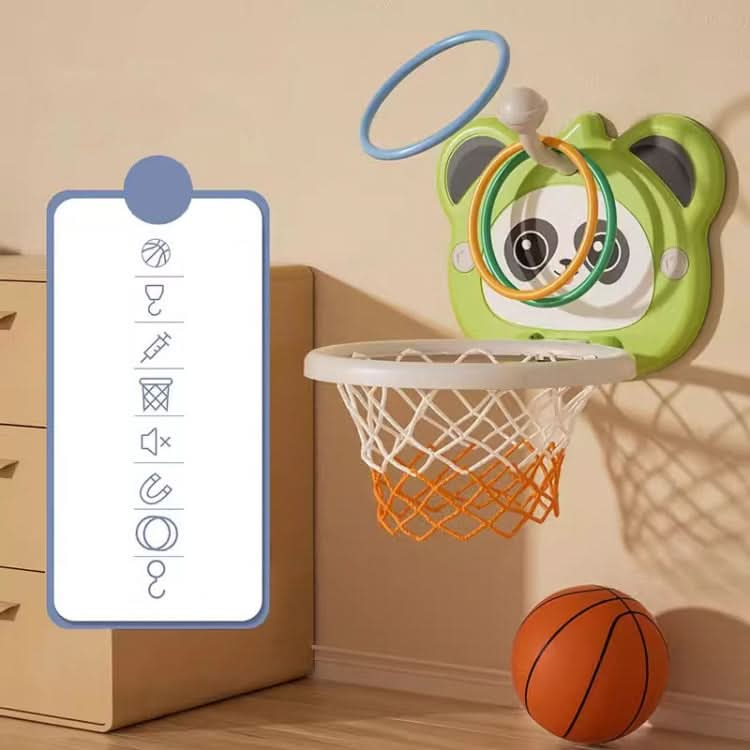 Children Basketball Frame Ball Toy Indoor Wall Mounted Hole-Free Shooting Boys Toy Reluova