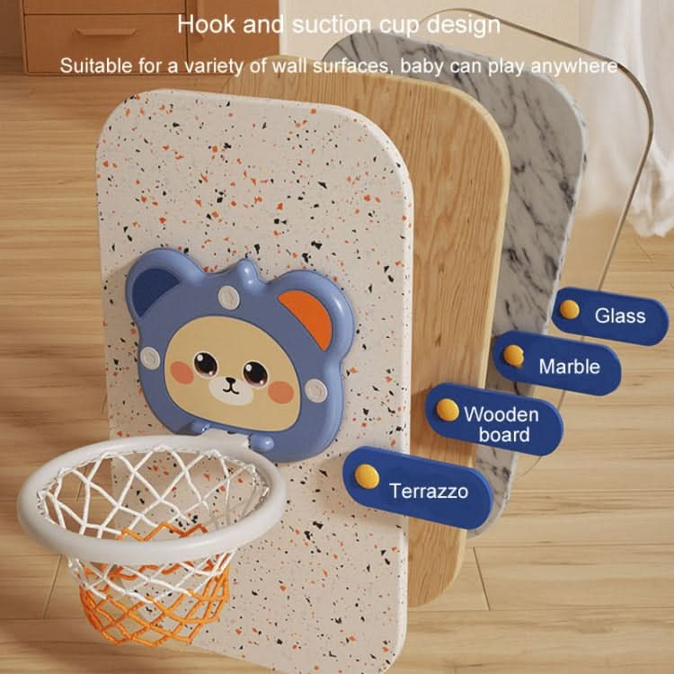 Children Basketball Frame Ball Toy Indoor Wall Mounted Hole-Free Shooting Boys Toy Reluova