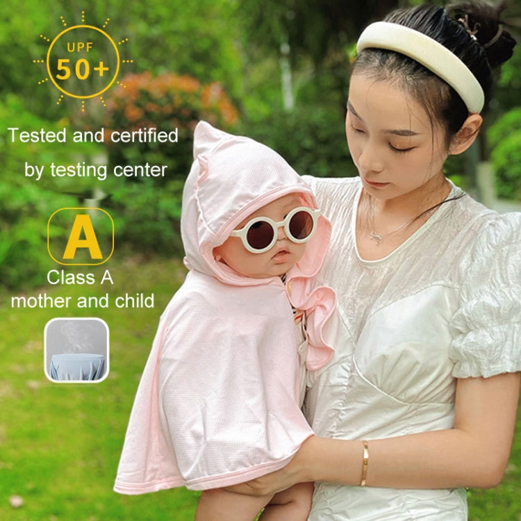 UPF50+ Baby Sunscreen Cloak Summer Thin Outer Wear Breathable Sunscreen Clothes Jacket My Store