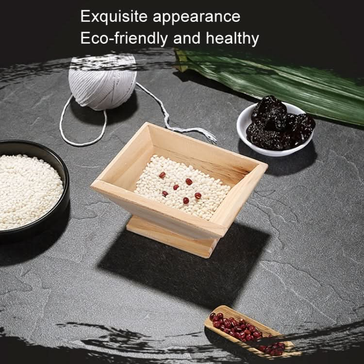 Pack Rice Dumpling Mould Household Handmade Rice Dumpling Tool Wooden Rice Dumpling Model Reluova