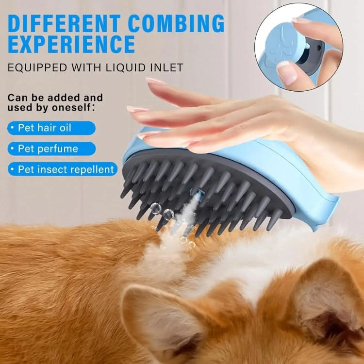 Pet Spray Steamy Brush Cat Dog Grooming Massage Comb - Reluova