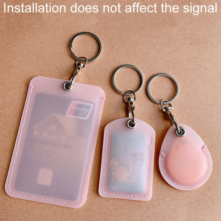 Access Control Elevator Card Holder Proximity Card Protector Keychain With Pull Ring My Store