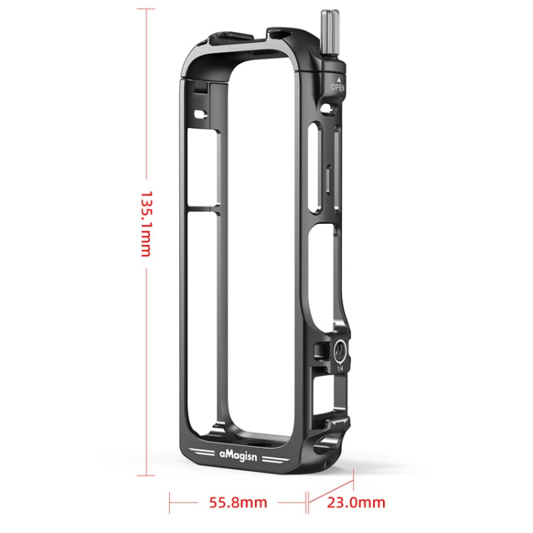 For Insta360 X4 aMagisn Metal Protective Housing Frame Quick Release Version My Store