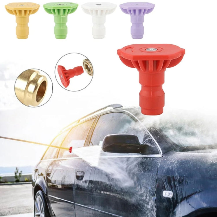 High-pressure Car Washer Nozzle Fan-shaped 1/4 Quick Plug Connector Water Rifle Parts ÎҵÄÉ̵ê