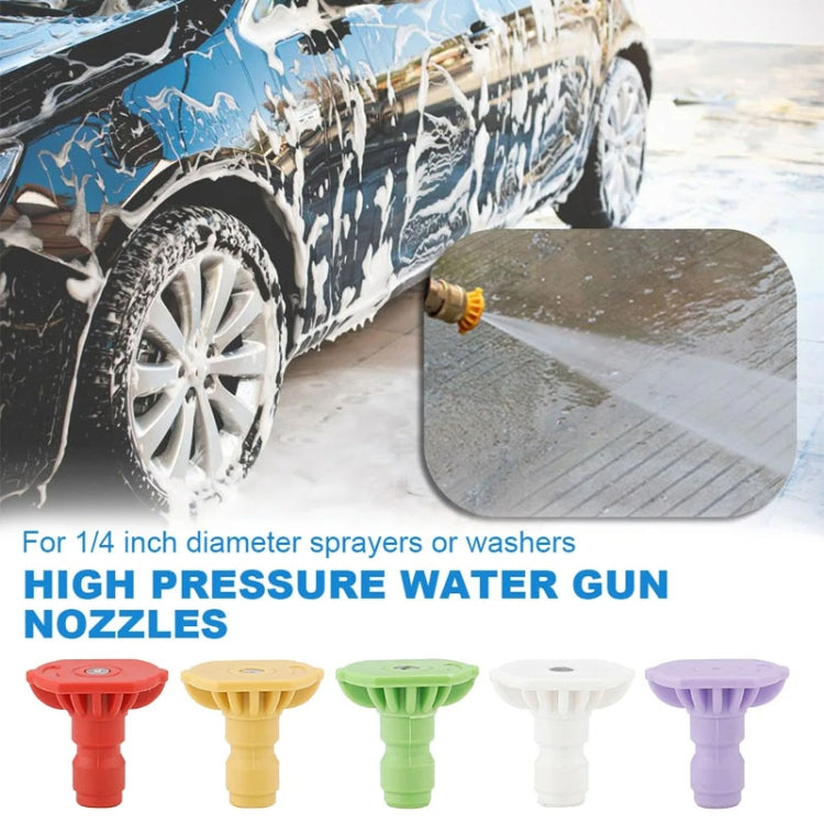 High-pressure Car Washer Nozzle Fan-shaped 1/4 Quick Plug Connector Water Rifle Parts ÎҵÄÉ̵ê