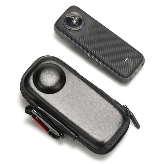 For Insta360 X4 Mini Storage Case PU Bag Sport Camera Protector With Hook